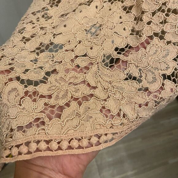 Veronica Beard Aura lace asymmetrical mini skirt, size 4 - Picture 6 of 14